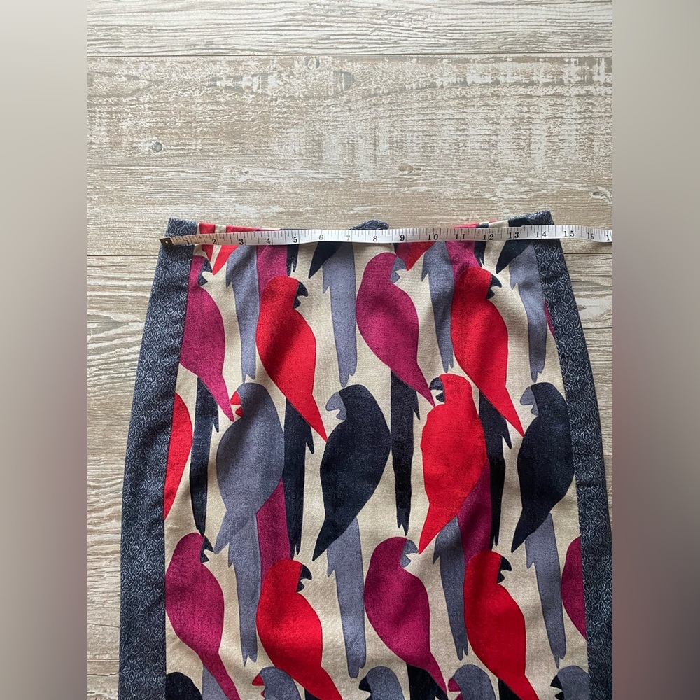 NIC & ZOE Flying High bird pencil skirt 2 - Picture 5 of 7